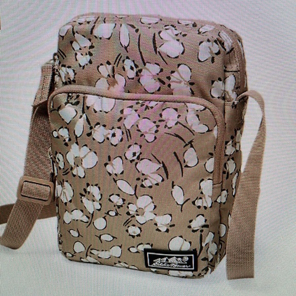 Eddie Bauer Bags Eddie Bauer Jasper Polyester Crossbody Bag Clay